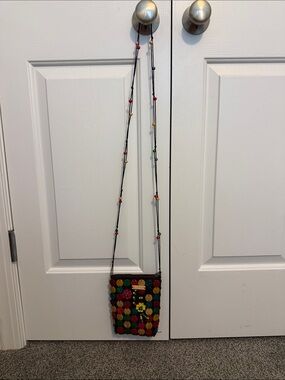 Women's Multicolor Beaded Crossbody Bag